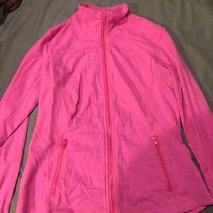 Hot Pink Lulu Lemon workout jacket